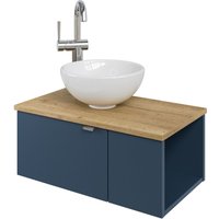 Saphir Waschtisch "Serie 6915 Waschschale mit Unterschrank für Gästebad, Gäste WC" von Saphir