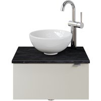 Saphir Waschtisch "Serie 6915 Waschschale mit Unterschrank für Gästebad, Gäste WC" von Saphir