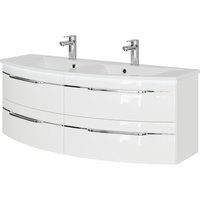 Saphir Waschtisch "Serie 7045 Mineralmarmor-Waschtisch und Unterschrank, 131 cm breit" von Saphir