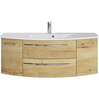 Saphir Waschtisch "Serie 7045 Mineralmarmor-Waschtisch und Unterschrank, 131 cm breit" von Saphir