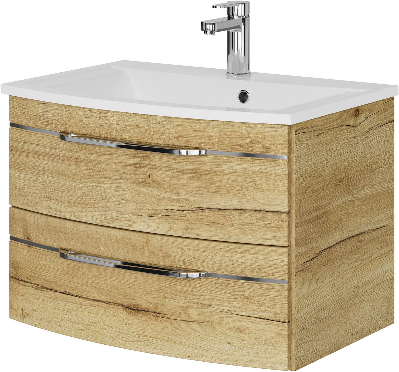 Saphir Waschtisch Serie 7045 Mineralmarmor-Waschtisch und Unterschrank, 71,5 cm breit, Waschplatz mit 2 Schubladen, Badmöbel Set mit Waschtisch Saphir Waschtisch Serie 7045 Mineralmarmor-Waschtisch und Unterschrank, 71,5 cm breit, Waschplatz mit 2 Schubladen, Badmöbel Set mit Waschtisch von Saphir