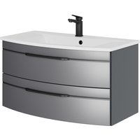 Saphir Waschtisch "Serie 7045 Mineralmarmor-Waschtisch und Unterschrank, 91 cm breit" von Saphir