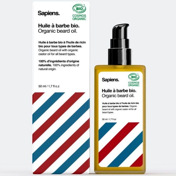 Sapiens Bio-Bartöl 50ml - Fresh X Woody von Sapiens