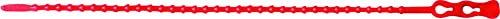 Sapi Kabelbinder CLICKTIE-Serie (3,8x240mm, Rot, 100 Stück) 491192 von Sapiselco