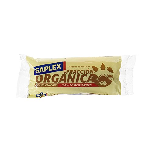 saplex – Fraktion Bio – Müllsäcke – 15 Beutel saplex – Fraktion Bio – Müllsäcke – 15 Beutel von Saplex