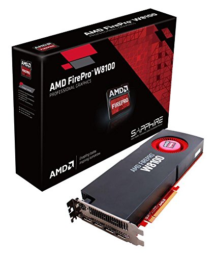 Sapphire AMD FIREPRO W8100 8GB GDDR5 PCI-E QUAD DP / STEREO 3-PIN, 31004-47-40A (PCI-E QUAD DP / STEREO 3-PIN) von Sapphire