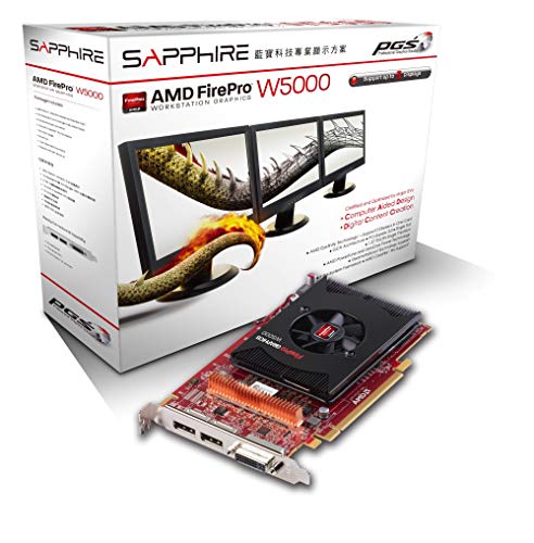 Sapphire FirePro W5000 2048MB 100-505792 PCI-E 3.0 (Generalüberholt) von Sapphire