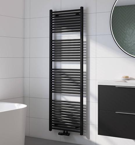 Saqu Badheizkörper Cole Matt Schwarz 60x180 cm 1072W - Design Heizkörper Handtuchwärmer Handtuchtrockner Handtuchheizkörper Handtuchheizung Handtuchheizer Badezimmer Heizung Saqu Badheizkörper Cole Matt Schwarz 60x180 cm 1072W - Design Heizkörper Handtuchwärmer Handtuchtrockner Handtuchheizkörper Handtuchheizung Handtuchheizer Badezimmer Heizung von Saqu