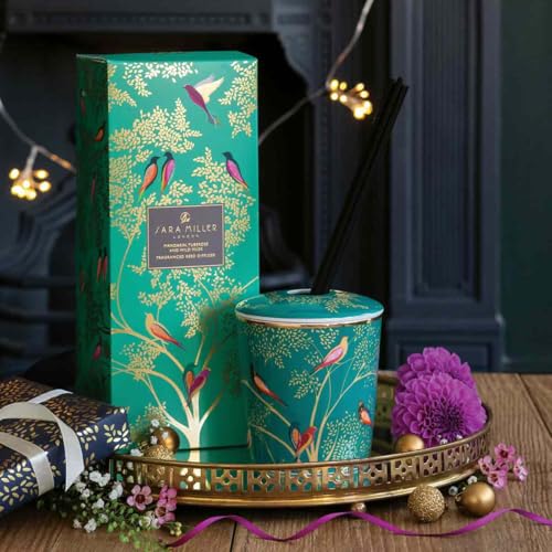 Sara Miller Chelsea Collection Schilfrohr-Diffusor, Manadrin, Tuberose und wilder Moschus von Sara Miller London