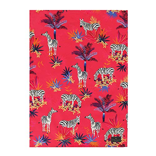 Sara Miller Tea Towel, Tahiti Zebra Repeat Sara Miller Tea Towel, Tahiti Zebra Repeat von Sara Miller London