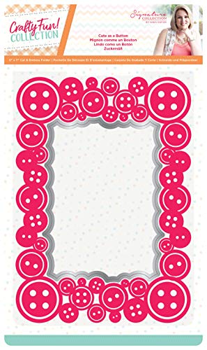 Sara Signature S-CF-CEF-CUTE Crafty Fun Mappe, 12,7 x 17,8 cm, Durchsichtig, 13 x 18 cm von Sara Signature