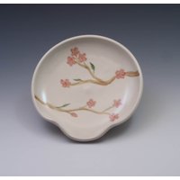 Keramik Löffel Ablage/Aus Porzellan Mit Kirschblüten Handgedreht Und Handbemalt Keramik Löffel Ablage/Aus Porzellan Mit Kirschblüten Handgedreht Und Handbemalt von SarahBak