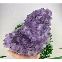 Erstaunliches Amethyst-Phantom Mit Einschlüssen, Lila Mineral, Energiekristall, Natürliches Phantom, Rock N5834 von SarahCornerM