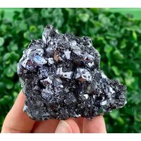 Glänzendes Galenit Auf Sphalerit Aus Bulgarien, Top-Qualitätsmineral, Specimen, Natürlicher Kristall, Mineral, N4992 von SarahCornerM