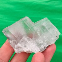 Interessanter Transparenter Baryt Aus Bulgarien, Androvo Mine Zlatograd, Klarer Baryt, Kristall, Mineral, Weißer Edelstein, N7031 von SarahCornerM