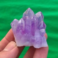 Spektakulärer Amethyst Phantom Mineral Cluster Aus Bulgarien , Lila Kristall Natur Stein Edelstein Kollektion N7206 von SarahCornerM