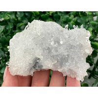 Wunderschöner Bergkristall Mit Calcit Und Chalcopyrit Schneequarz N7498 von SarahCornerM