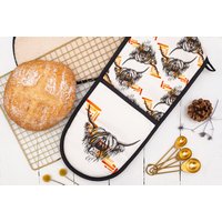 Highland Coo Ofenhandschuhe Highland Coo Ofenhandschuhe von SarahLeaskStudio