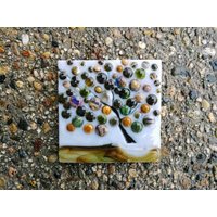 Wandfliese Handgemachte Glas Baum Landschaft Kunst 15 Zoll Wandfliese Handgemachte Glas Baum Landschaft Kunst 15 Zoll von SarahMillerGlass