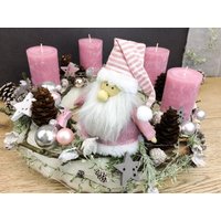 Adventskranz Adventskalender Wichtel Zapfen Sterne Kerzen Kugeln Eicheln Tanne Zweige Filz Modern Natürlich Getrocknet Künstlich Haltbar Adventskranz Adventskalender Wichtel Zapfen Sterne Kerzen Kugeln Eicheln Tanne Zweige Filz Modern Natürlich Getrocknet Künstlich Haltbar von SarahsFlowerStudio