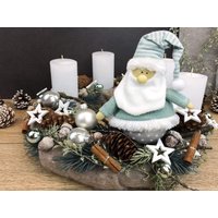 Adventskranz Adventskalender Wichtel Zapfen Sterne Kerzen Kugeln Eicheln Tanne Zweige Filz Modern Natürlich Getrocknet Künstlich Haltbar Adventskranz Adventskalender Wichtel Zapfen Sterne Kerzen Kugeln Eicheln Tanne Zweige Filz Modern Natürlich Getrocknet Künstlich Haltbar von SarahsFlowerStudio