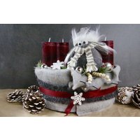 Adventskranz Adventskalender von SarahsFlowerStudio