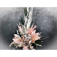 Trockenblumenstrauß Strauß Gräser Mit Exoten Tischgesteck Trockenblumen Trockenmaterial Natur Natürlich Dried Bouquet Flowers von SarahsFlowerStudio
