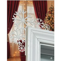 Schneeflocken Türrahmen Deko - Winterdeko, Weihnachtsdeko, Dekoidee, Festliche Wanddeko, Geschenk Für Winterfans, Geschenkidee Schneeflocken Türrahmen Deko - Winterdeko, Weihnachtsdeko, Dekoidee, Festliche Wanddeko, Geschenk Für Winterfans, Geschenkidee von SarahskreativeGlueck