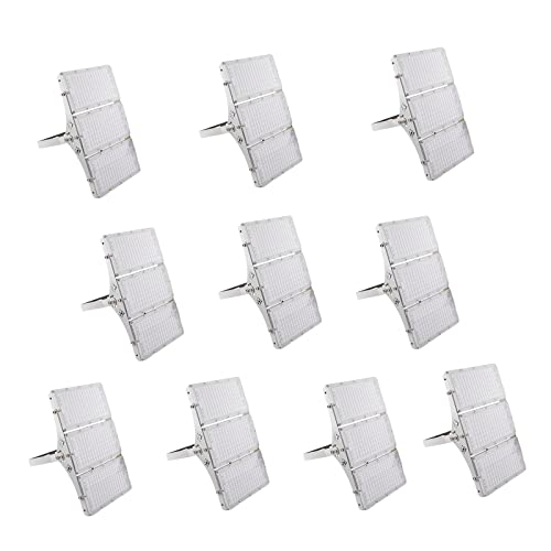 Sararoom 10 Pack LED Strahler Außen 300W led lampe Scheinwerfer Flutlicht Superhell Kaltweiß 30000LM IP66 Wasserdicht mit 180°Rotations für Garten Garage Sportplatz von Sararoom