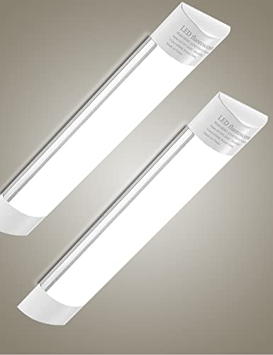Sararoom Feuchtraumleuchte Deckenleuchte Röhre Werkstattlampe Lichtleiste 60cm 20W 2400LM 4500K Neutralweiß LED Leuchtstoffröhre Unterbauleuchte, 2 Stück Sararoom Feuchtraumleuchte Deckenleuchte Röhre Werkstattlampe Lichtleiste 60cm 20W 2400LM 4500K Neutralweiß LED Leuchtstoffröhre Unterbauleuchte, 2 Stück von Sararoom