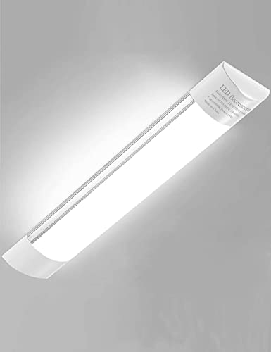 Sararoom LED Feuchtraumleuchte 90cm, 30W 3600LM LED Deckenleuchte Werkstatt Röhre Lichtleiste, Kaltweiß 6500K Werkstattlampe Leuchtstoffröhre Unterbauleuchte für Garage Büro Schlafzimmer Küche von Sararoom