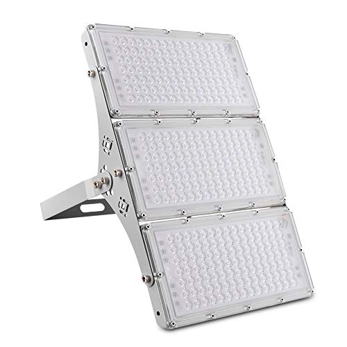 Sararoom LED Strahler Außen 300W, 30000LM Superhell LED Scheinwerfer Aussen, 6500K Kaltweiß Fluter Außenstrahler - IP65 Wasserdicht LED Flutlicht für Garten Auffahrt Garage Hinterhof Terrassen von Sararoom