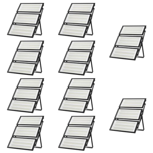 Sararoom LED Strahler Scheinwerfer Flutlichter Außenstrahler - 300W, 6500K Kaltweiß, 10 Stücke Sararoom LED Strahler Scheinwerfer Flutlichter Außenstrahler - 300W, 6500K Kaltweiß, 10 Stücke von Sararoom