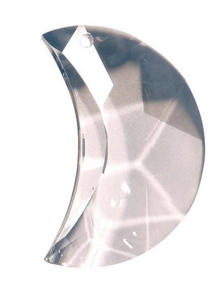 Saraswati Dekohänger Kristall Mond 50mm, Glas "bleifrei" Saraswati Dekohänger Kristall Mond 50mm, Glas "bleifrei" von Saraswati