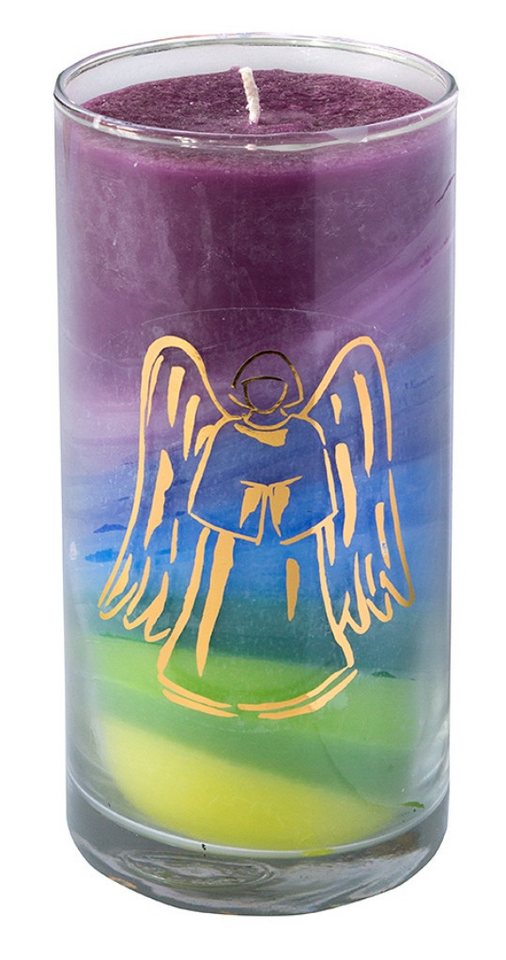 Saraswati Formkerze Kerze "Earth Engel" im Glas Stearin 14cm Saraswati Formkerze Kerze "Earth Engel" im Glas Stearin 14cm von Saraswati