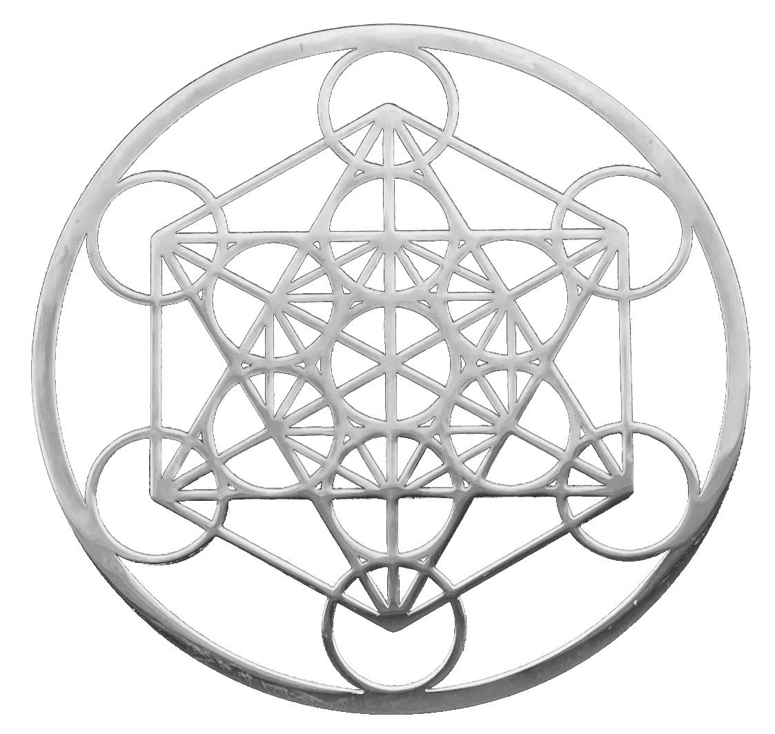 Saraswati Hängedekoration Metatron aus Edelstahl 9cm von Saraswati