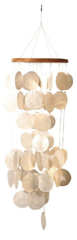 Saraswati Hängedekoration Muschelmobile natur 15x60cm von Saraswati