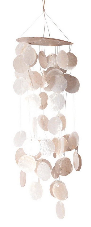 Saraswati Hängedekoration Muschelmobile natur 8x30cm Saraswati Hängedekoration Muschelmobile natur 8x30cm von Saraswati