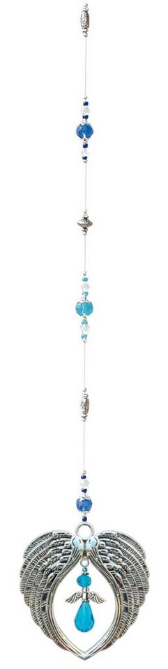 Saraswati Hängedekoration Suncatcher „Wings of harmonie” Glas/Metall 6x65cm Saraswati Hängedekoration Suncatcher „Wings of harmonie” Glas/Metall 6x65cm von Saraswati