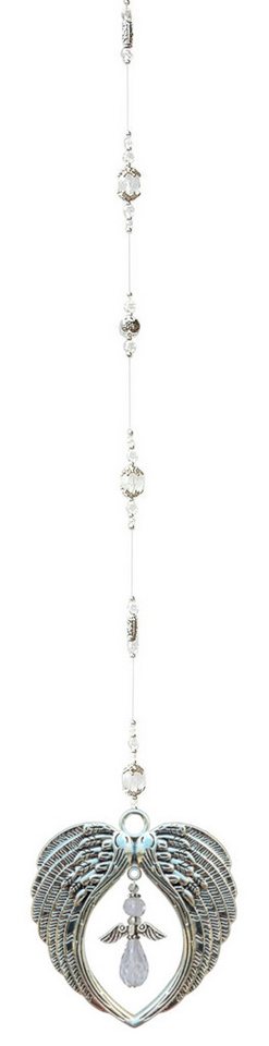 Saraswati Hängedekoration Suncatcher „Wings of light” Glas/Metall 6x65cm Saraswati Hängedekoration Suncatcher „Wings of light” Glas/Metall 6x65cm von Saraswati