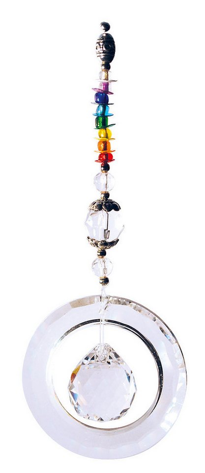 Saraswati Hängedekoration Suncatcher "Rainbow Sphere" mit 20 mm Kristall Kugel > 30% PbO Saraswati Hängedekoration Suncatcher "Rainbow Sphere" mit 20 mm Kristall Kugel > 30% PbO von Saraswati