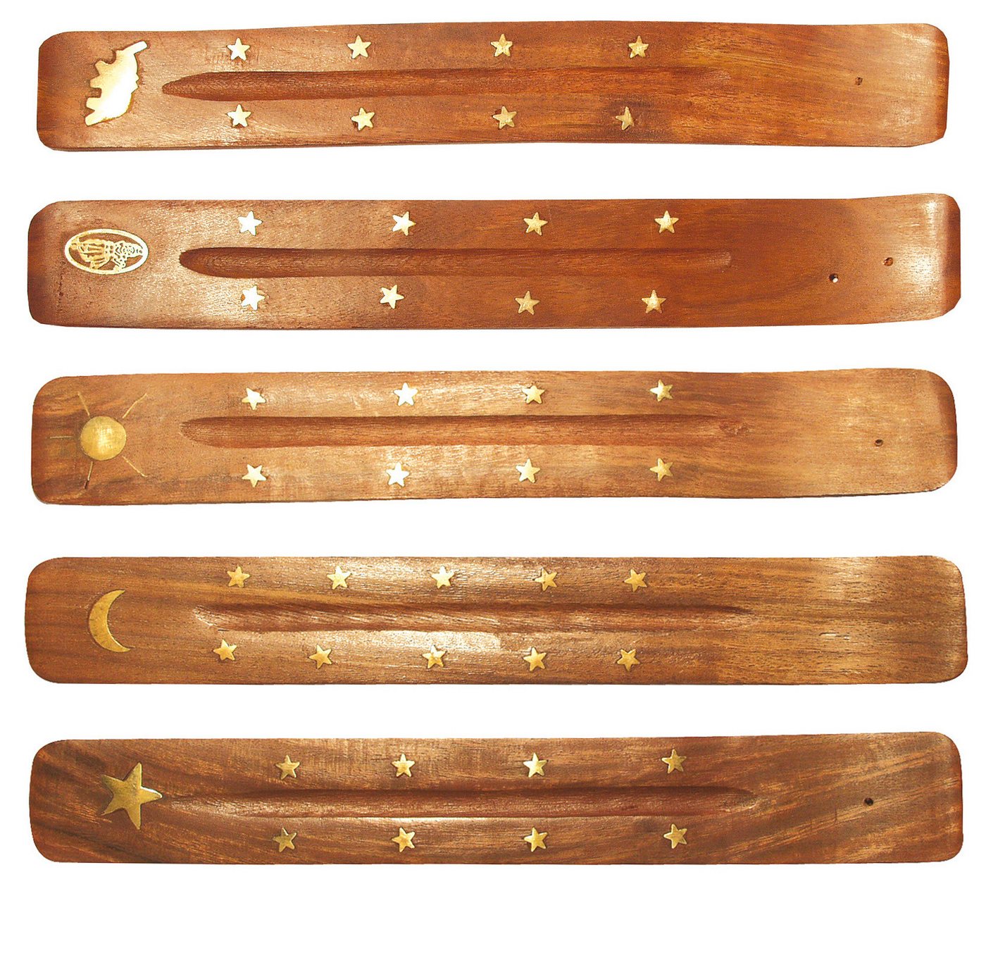 Saraswati Räucherstäbchen-Halter Räucherstäbchenhalter "India" Holz länglich 26cm Saraswati Räucherstäbchen-Halter Räucherstäbchenhalter "India" Holz länglich 26cm von Saraswati