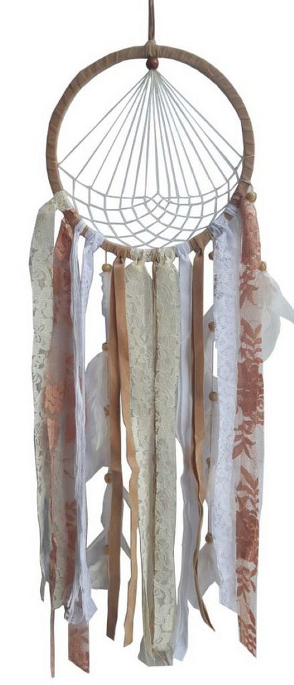 Saraswati Traumfänger Traumfänger "Diamond" Leder 22cm mit Synthetic und Brokatfäden, 22x80c Saraswati Traumfänger Traumfänger "Diamond" Leder 22cm mit Synthetic und Brokatfäden, 22x80c von Saraswati