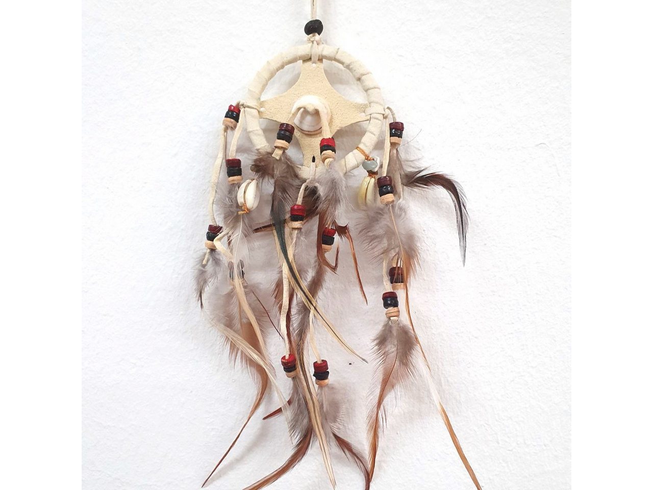Saraswati Traumfänger Traumfänger Mandella Leder 6cm Saraswati Traumfänger Traumfänger Mandella Leder 6cm von Saraswati