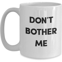 Don't Filled Me Kaffeetasse - Lustiger Tee Heißer Kakao Neuheit Geburtstag Weihnachten Jubiläum Gag Geschenke Idee von SarcasticCoffeeMugs