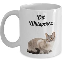 Katzenflüsterer Becher - Kaffeebecher Lustiger Tee Heißer Kakao Kaffeetasse Neuheit Geburtstag Weihnachten Gag Geschenke Idee von SarcasticCoffeeMugs
