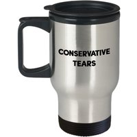 Konservativer Tränenbecher - Lustiger Isolierbecher Neuheit Geburtstag Weihnachten Jubiläum Gag Geschenke Idee Konservativer Tränenbecher - Lustiger Isolierbecher Neuheit Geburtstag Weihnachten Jubiläum Gag Geschenke Idee von SarcasticCoffeeMugs