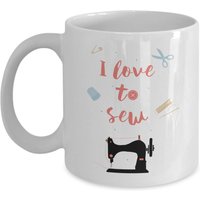 Liebe Zum Nähen Becher Teppiche - Lustiger Tee Heißer Kakao Kaffeetasse Neuheit Geburtstag Weihnachten Jahrestag Gag Geschenke Idee von SarcasticCoffeeMugs