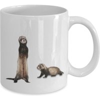 Limitierter Sale Frettchen Reisebecher - Lustiger Tee Heißer Kakao Kaffeetasse Neuheit Geburtstag Weihnachten Gag Geschenke Idee von SarcasticCoffeeMugs