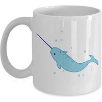 Narwal Tasse - Lustiger Tee Heißer Kakao Kaffeetasse Neuheit Geburtstag Weihnachten Jahrestag Gag Geschenke Idee von SarcasticCoffeeMugs